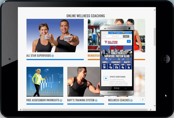 Fitness Web Site Design